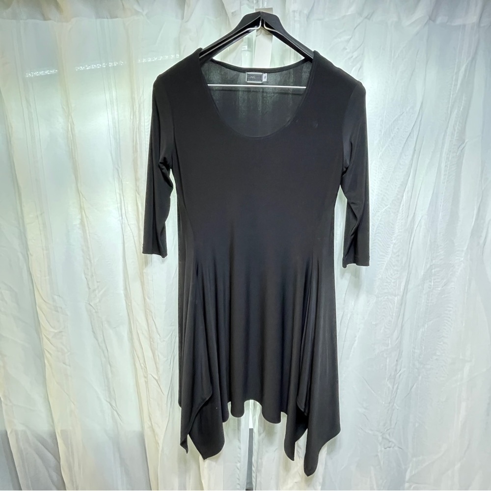 Sympli Womens Mimic Tunic 3/4 Sleeves
